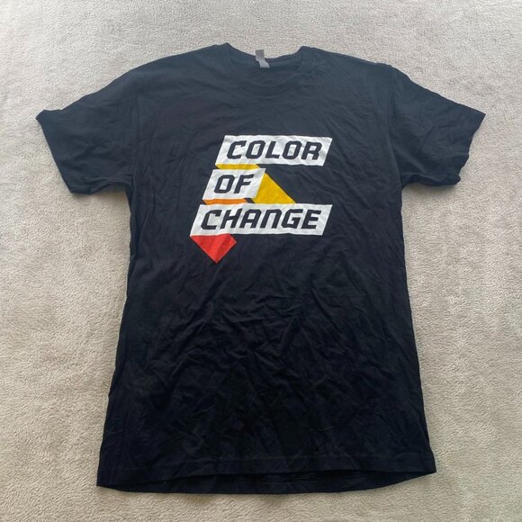 Next Level Apparel Mens T-Shirt Medium Color Of Change Graphic Tee Crew Neck - Picture 9 of 10